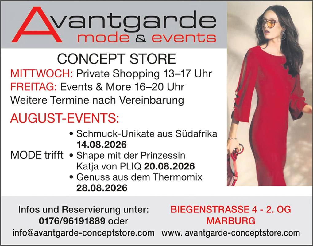 Plakat Avantgarde Mode & Events